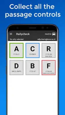 Rallycheck android App screenshot 0