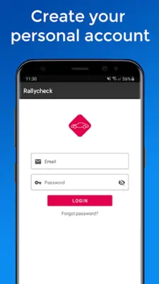 Rallycheck android App screenshot 2